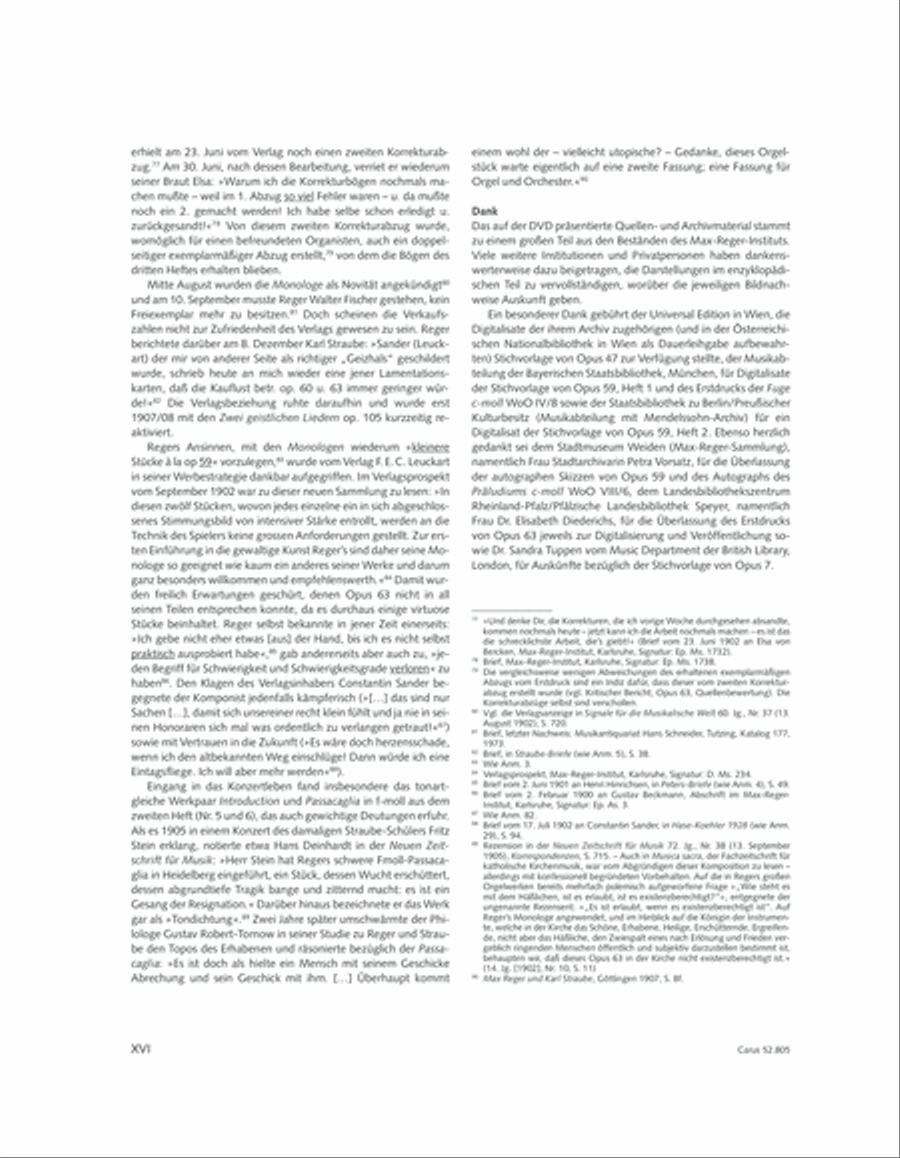 Reger Edition of Work, vol. I/5: Organ pieces I Organ Solo scores gallery preview page 15