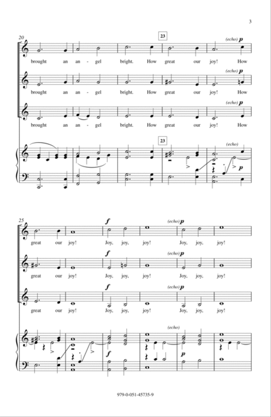 Three Noels Three Noels SSA scores gallery preview page 2