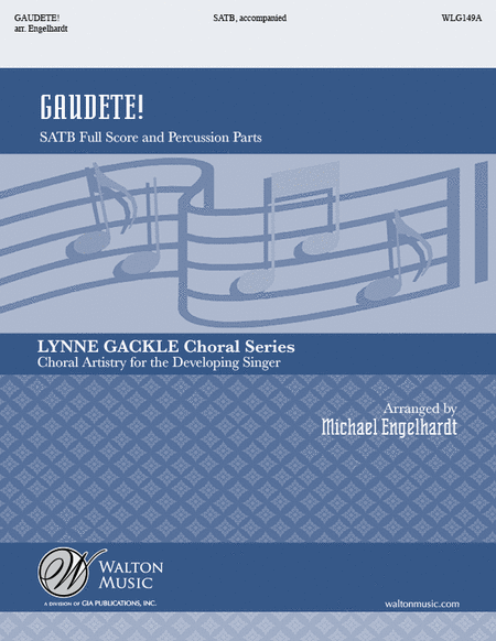 Gaudete! SATB (Full Score and Percussion Parts)