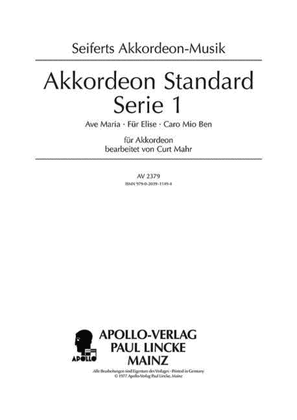 Akkordeon Standard Serie Book 1