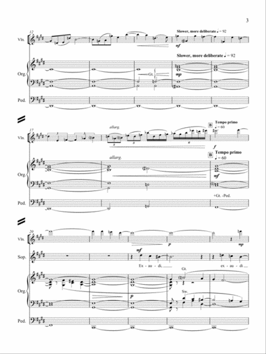 Requiem Songs String Orchestra scores gallery preview page 3