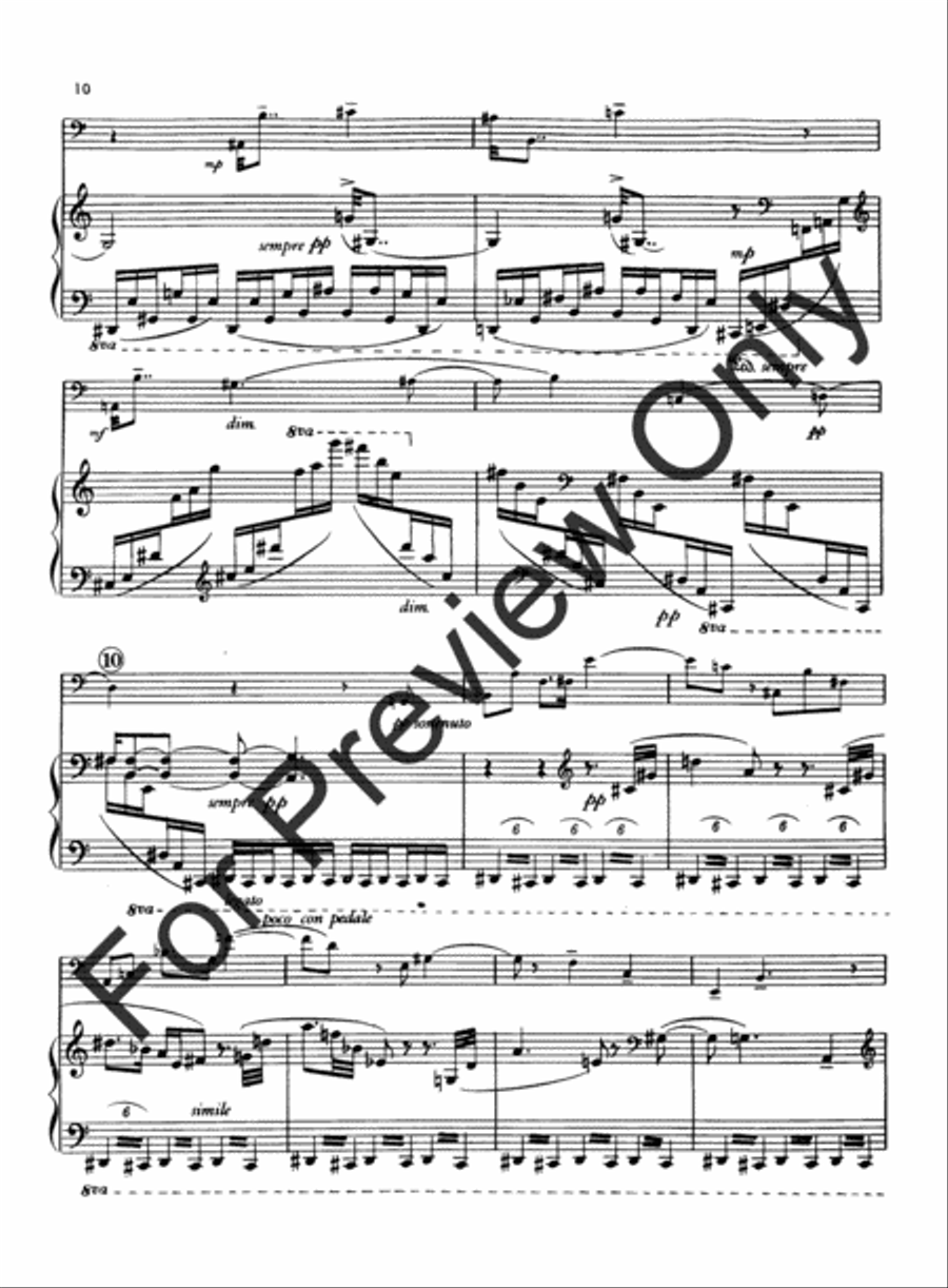 Sonata Concertante Trombone scores gallery preview page 11