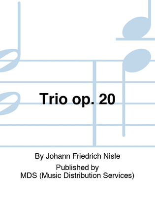 Book cover for Trio op. 20