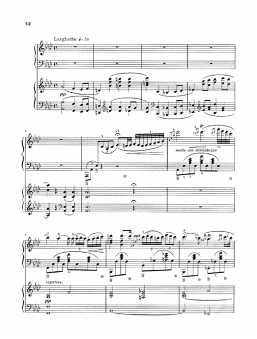 Concerto for Piano and Orchestra F minor Op. 21, No. 2 Piano Solo scores gallery preview page 3