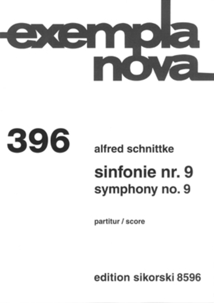 Symphony No. 9 Orchestra scores gallery preview page 1