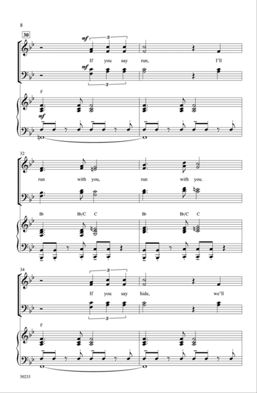 Let's Dance Let's Dance Choir scores gallery preview page 6