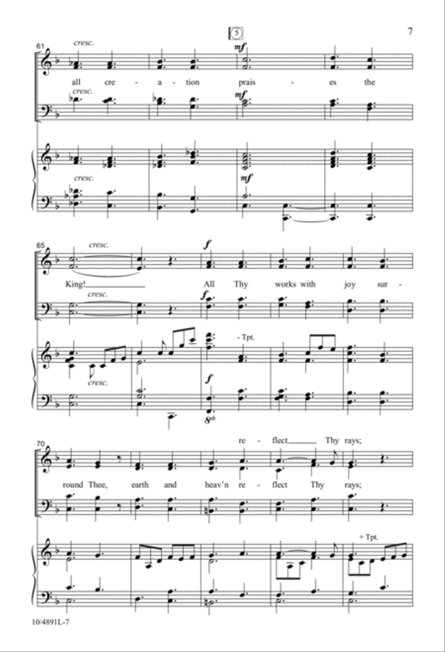 Joyfully Sing! Joyfully Sing! 4-Part scores gallery preview page 7