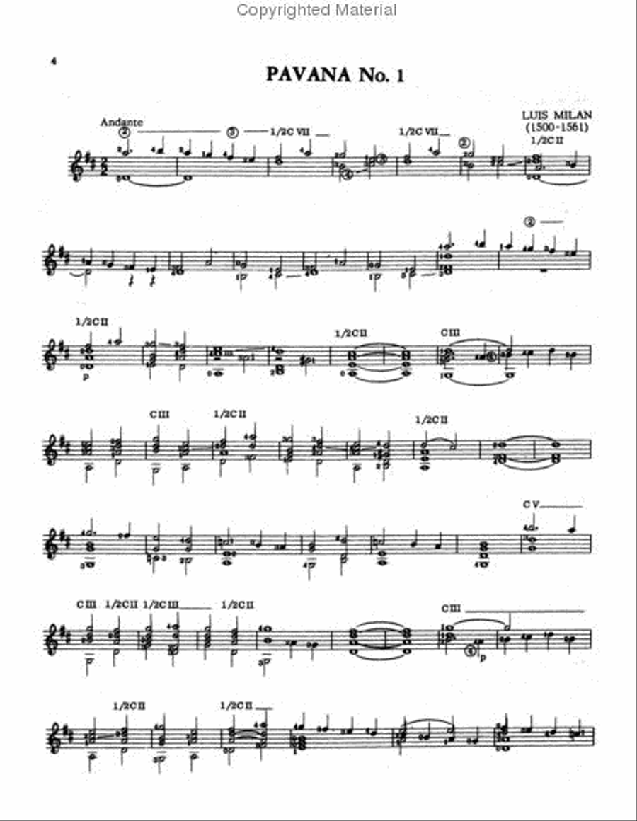Solos for Classical Guitar Acoustic Guitar scores gallery preview page 2