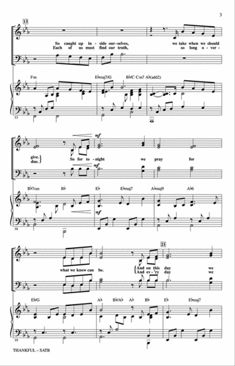 Thankful 4-Part scores gallery preview page 3