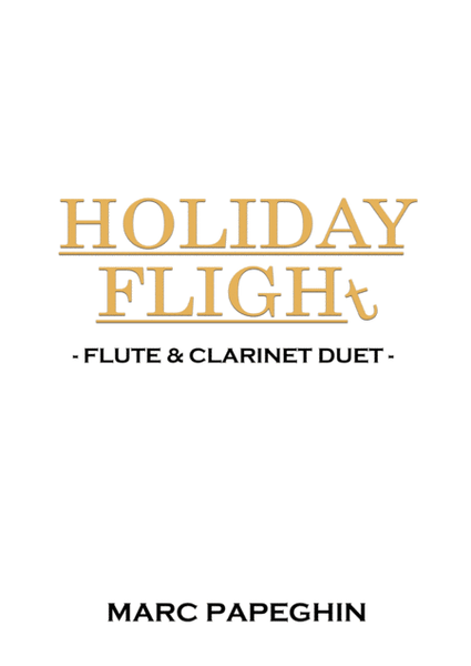 Holiday Flight (from "Home Alone") // Flute & Clarinet Duet image number null