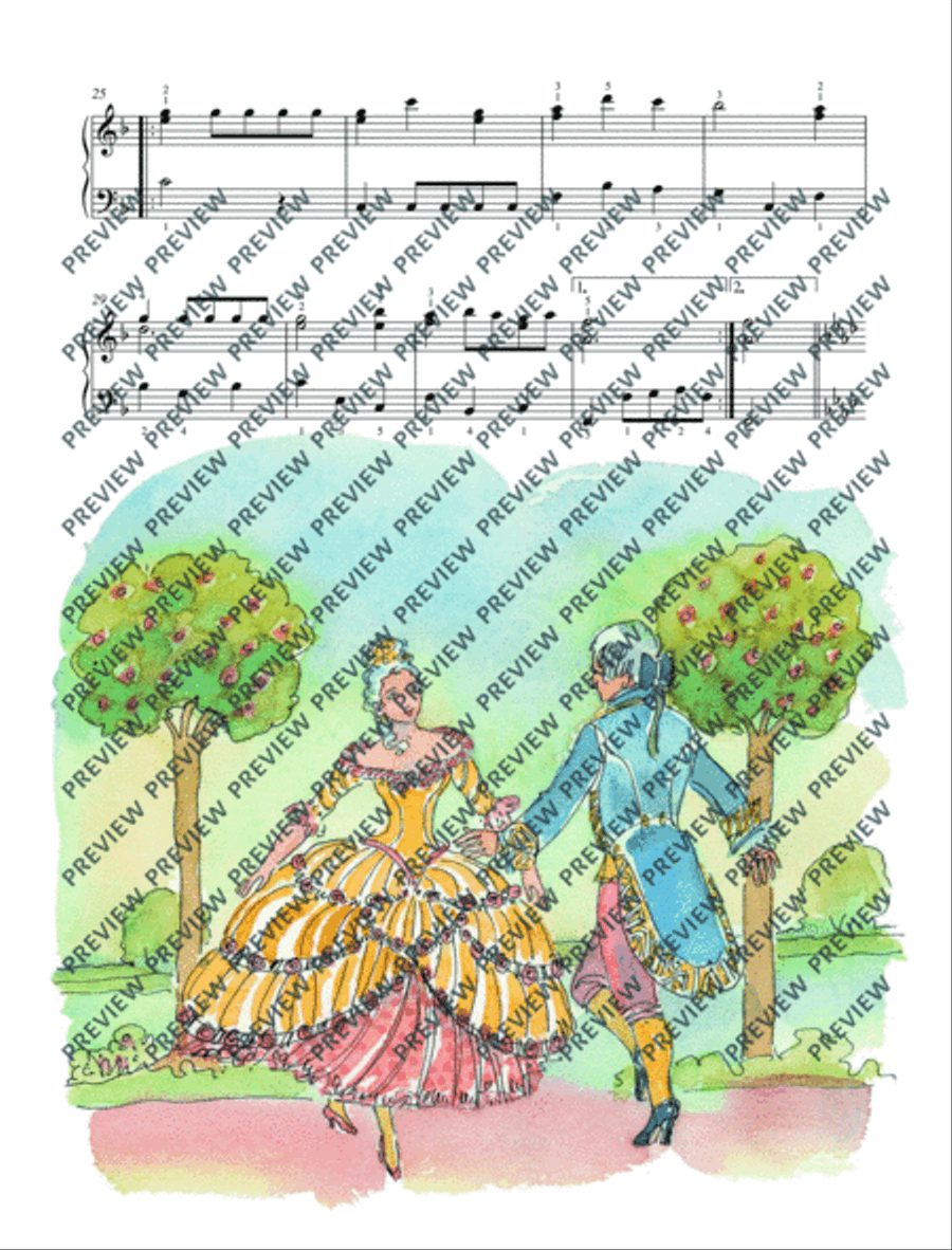 Wassermusik & Feuerwerksmusik Piano Solo scores gallery preview page 12