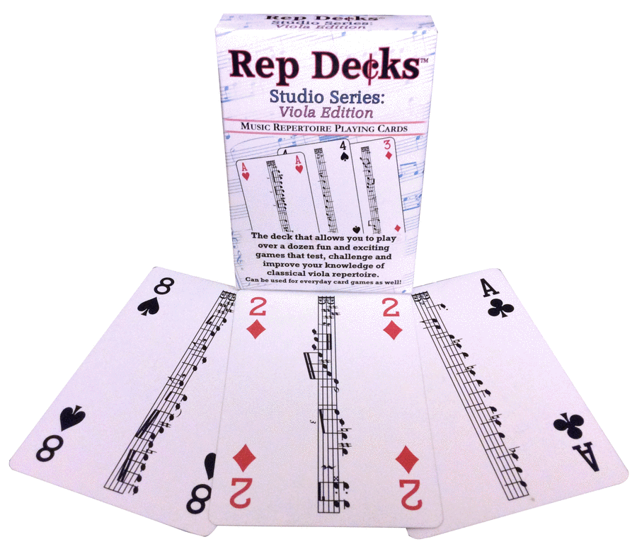 Rep Decks Studio Series: Viola Edition Viola scores gallery preview page 1