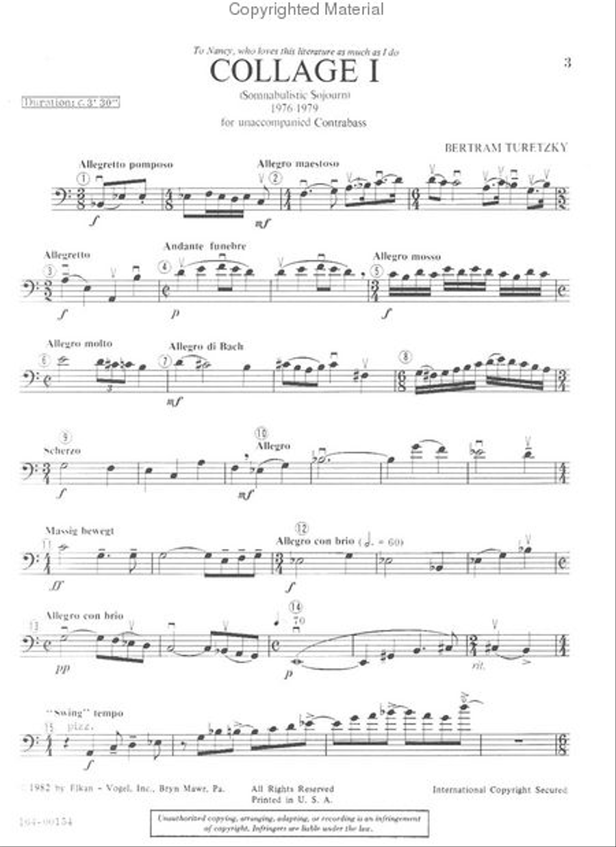 Collage 1 Chamber Music scores gallery preview page 2