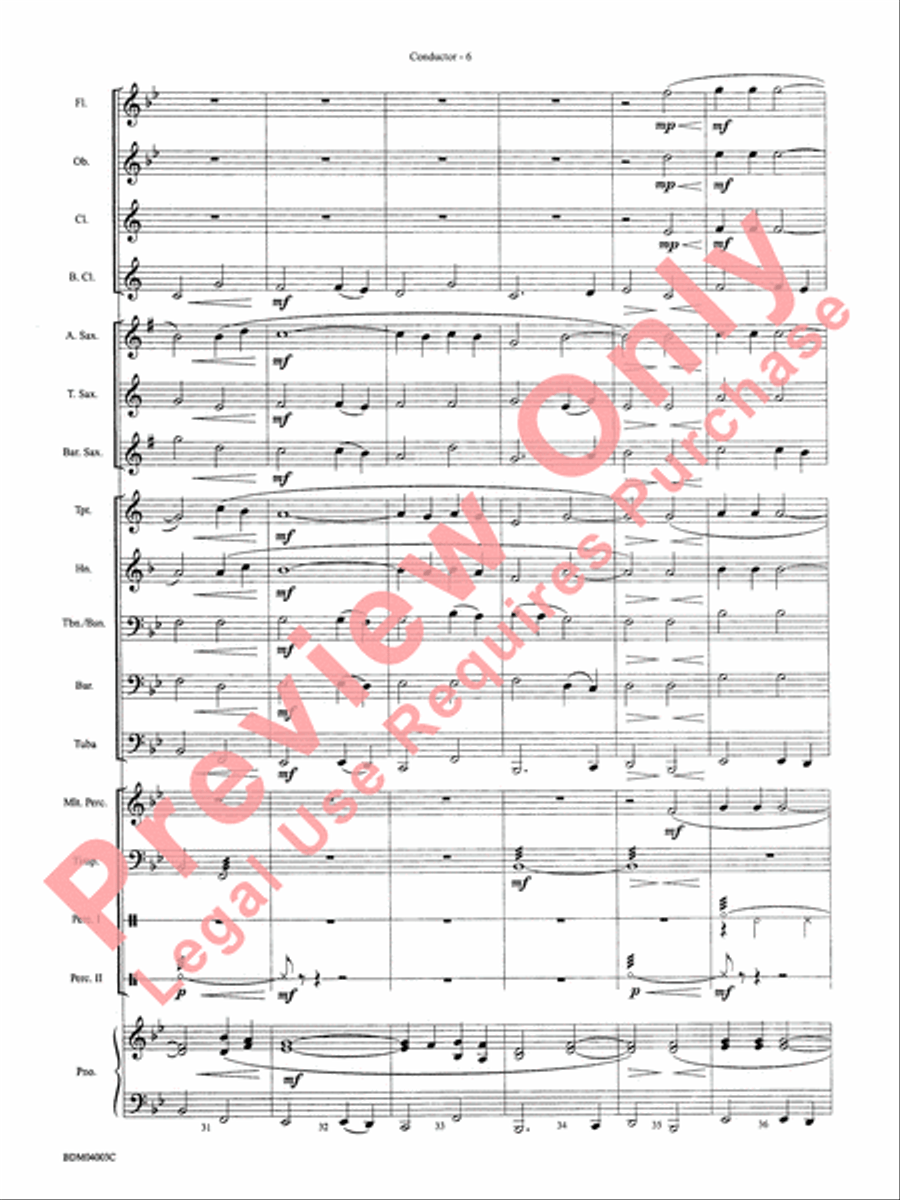 Shenandoah Shenandoah Concert Band scores gallery preview page 9