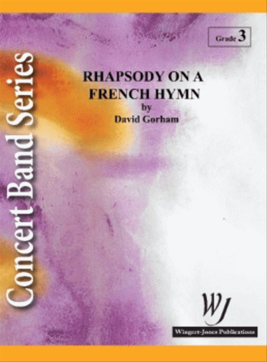 Rhapsody On A French Hymn Concert Band scores gallery preview page 1