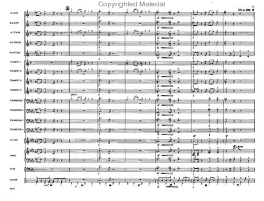 Designated Swinger Jazz Ensemble scores gallery preview page 10