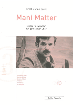 Mani Matter Lieder 3