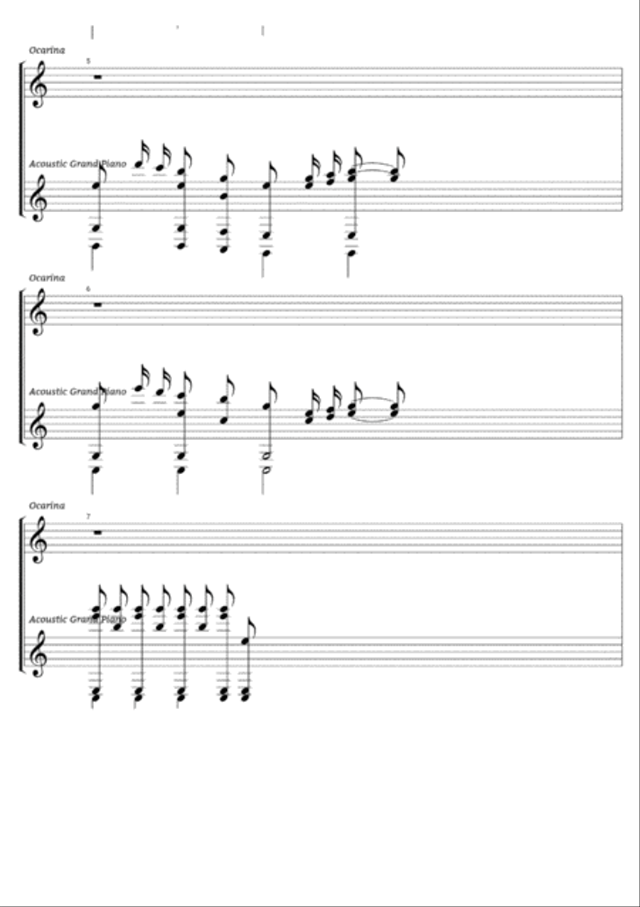 Our Moment Our Moment Electronic Keyboard scores gallery preview page 2