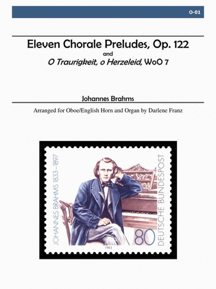 Book cover for Chorale Preludes for Oboe/English Horn and Organ