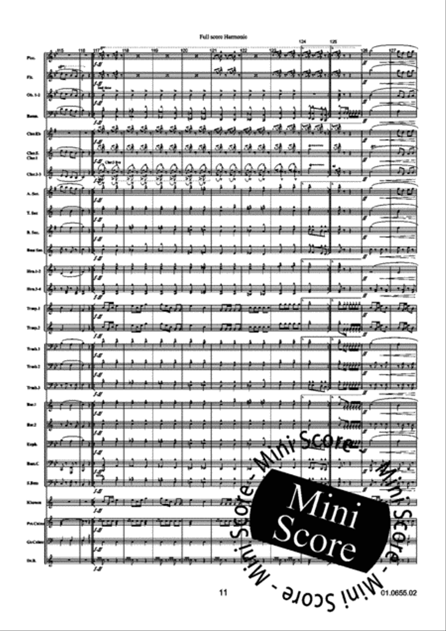 Belgische Parachutisten Concert Band scores gallery preview page 17
