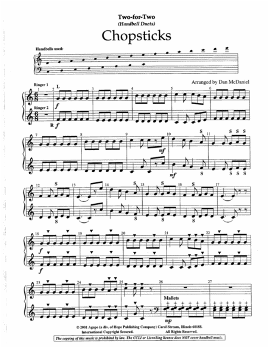 Two-For-Two Percussion scores gallery preview page 22
