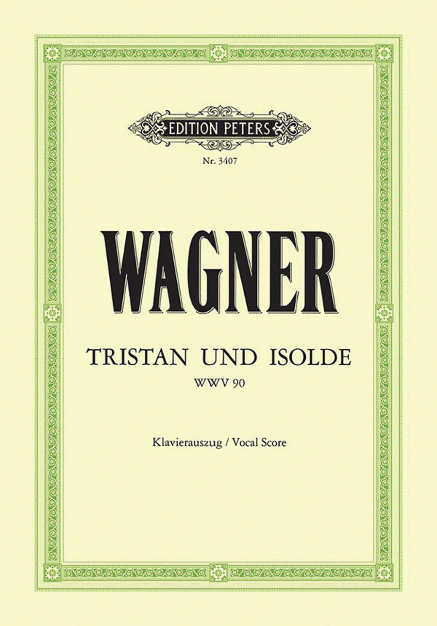 Tristan und Isolde WWV 90 (Vocal Score) Voice scores gallery preview page 1