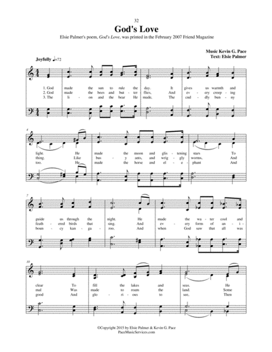 God's Love - an original hymn image number null