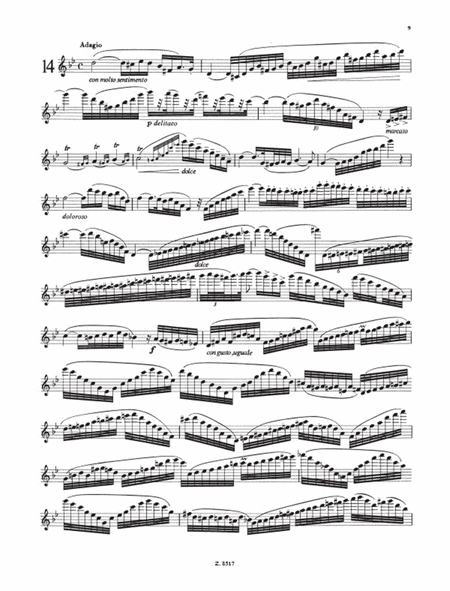 Virtuose Etüden für Flöte 2