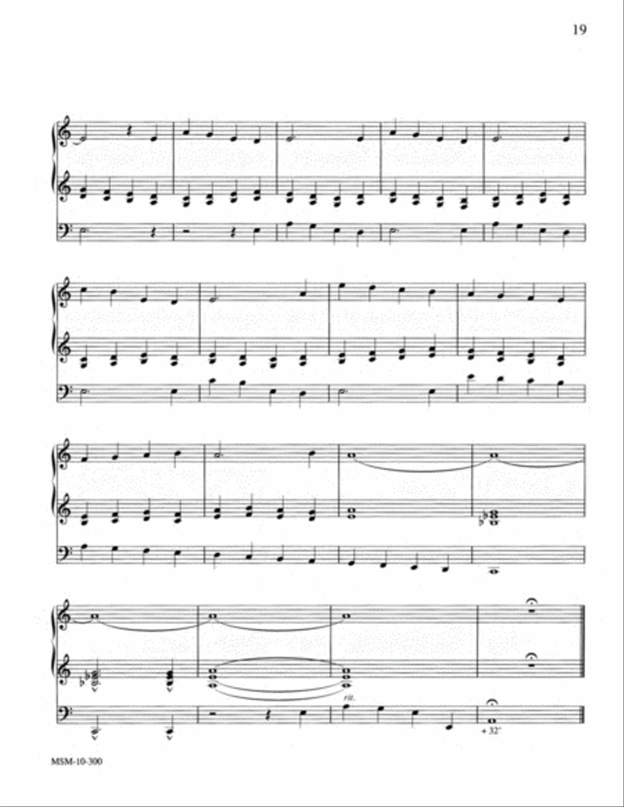 Improvisations for the Lenten Season Organ scores gallery preview page 12