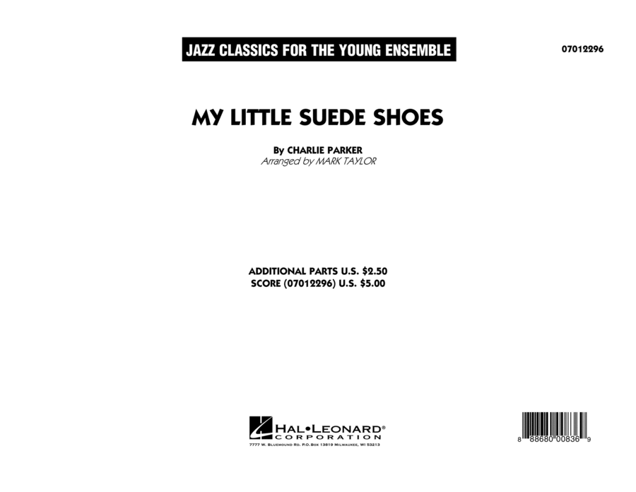 My Little Suede Shoes - Conductor Score (Full Score) Jazz Ensemble scores gallery preview page 1