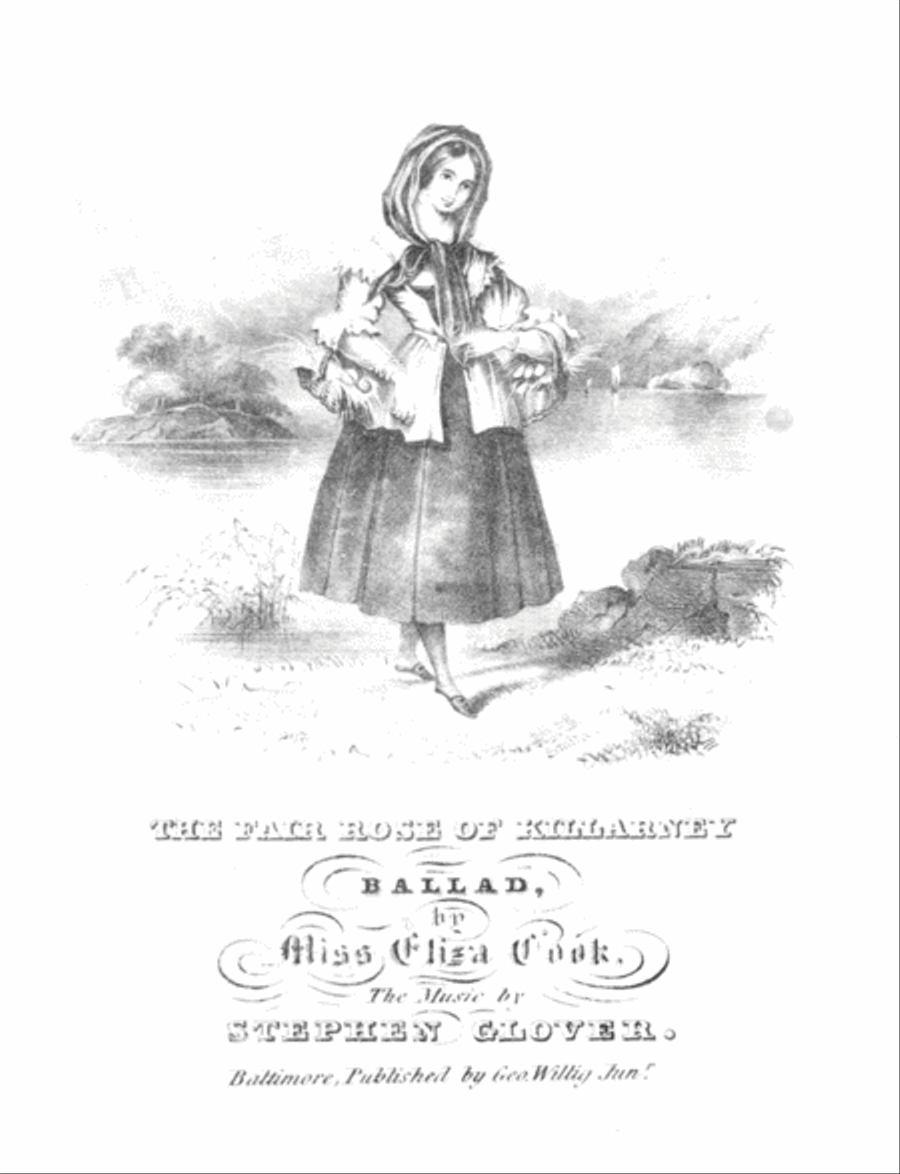 The Air Rose of Killarney. Ballad Voice scores gallery preview page 1