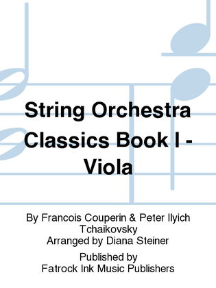 String Orchestra Classics Book I - Viola