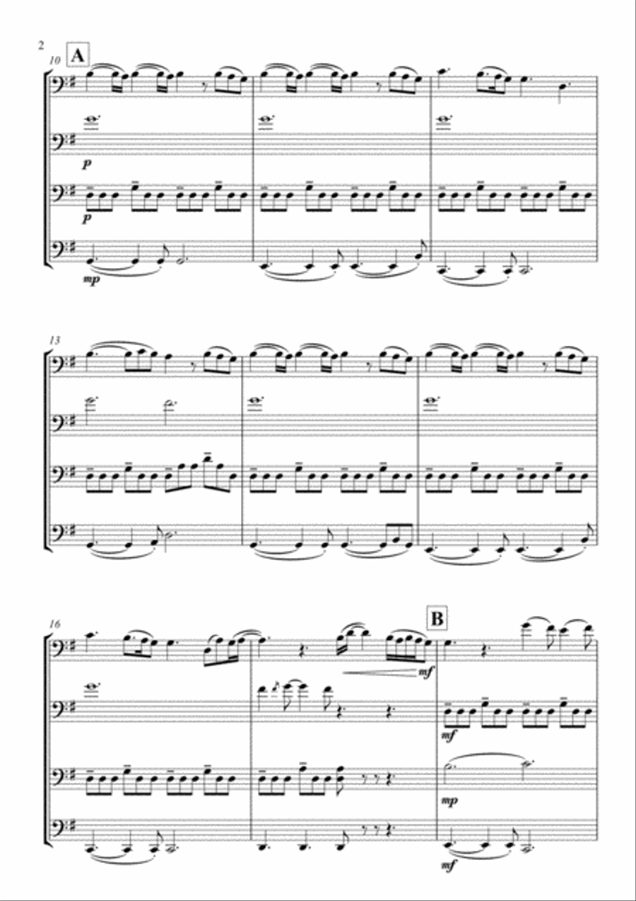 Perfect String Quartet scores gallery preview page 4