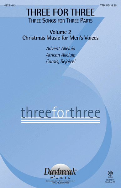 Three for Three (Three Songs for Three Parts) image number null