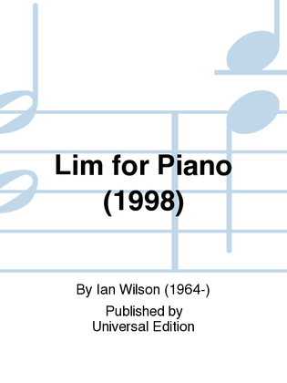 Lim For Piano (1998)