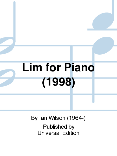 Lim For Piano (1998)