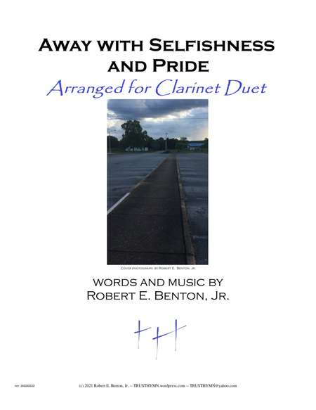 Away with Selfishness and Pride (arranged for Clarinet Duet) image number null