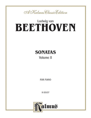 Book cover for Sonatas (Urtext), Volume 2