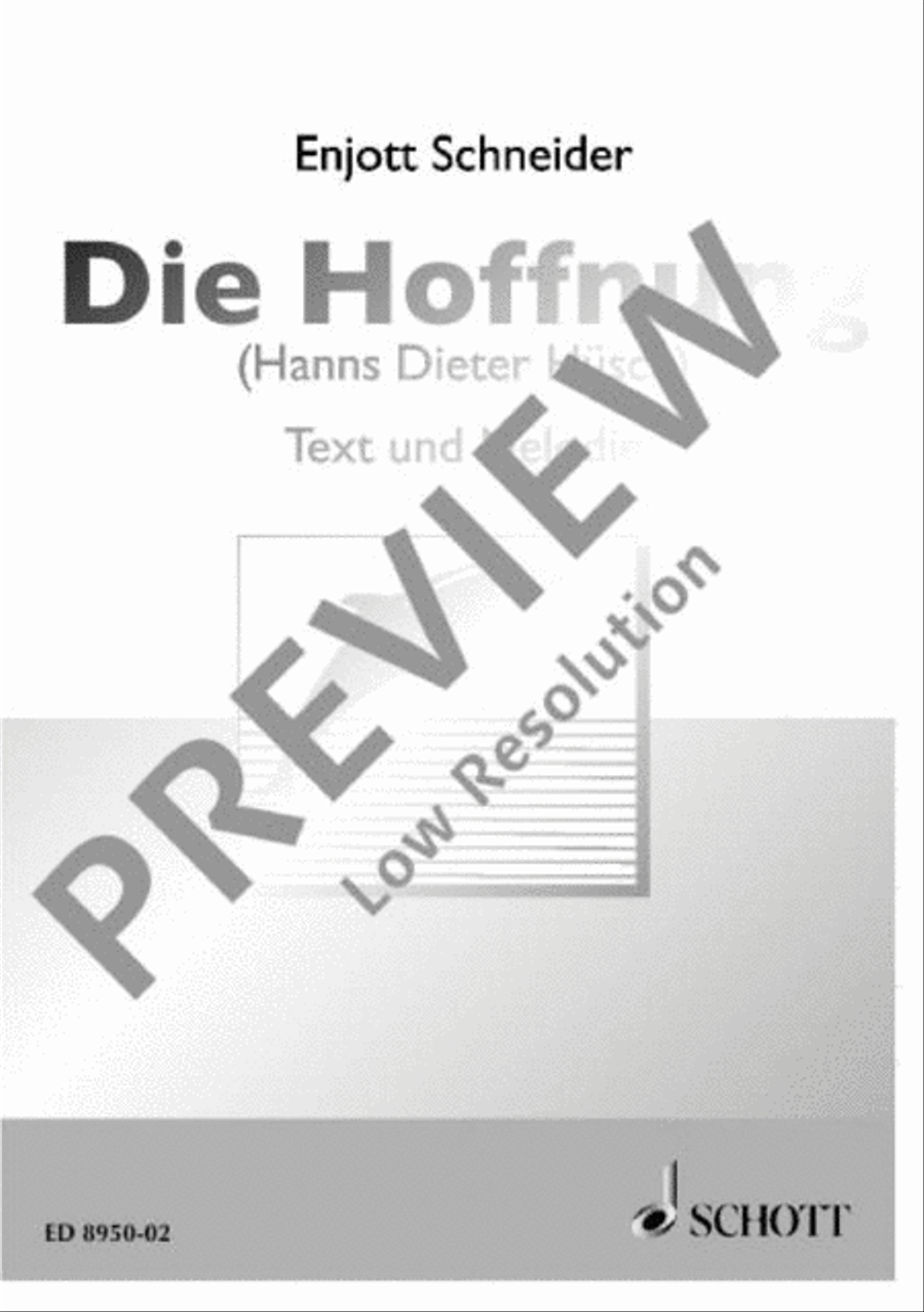 Die Hoffnung 4-Part scores gallery preview page 2
