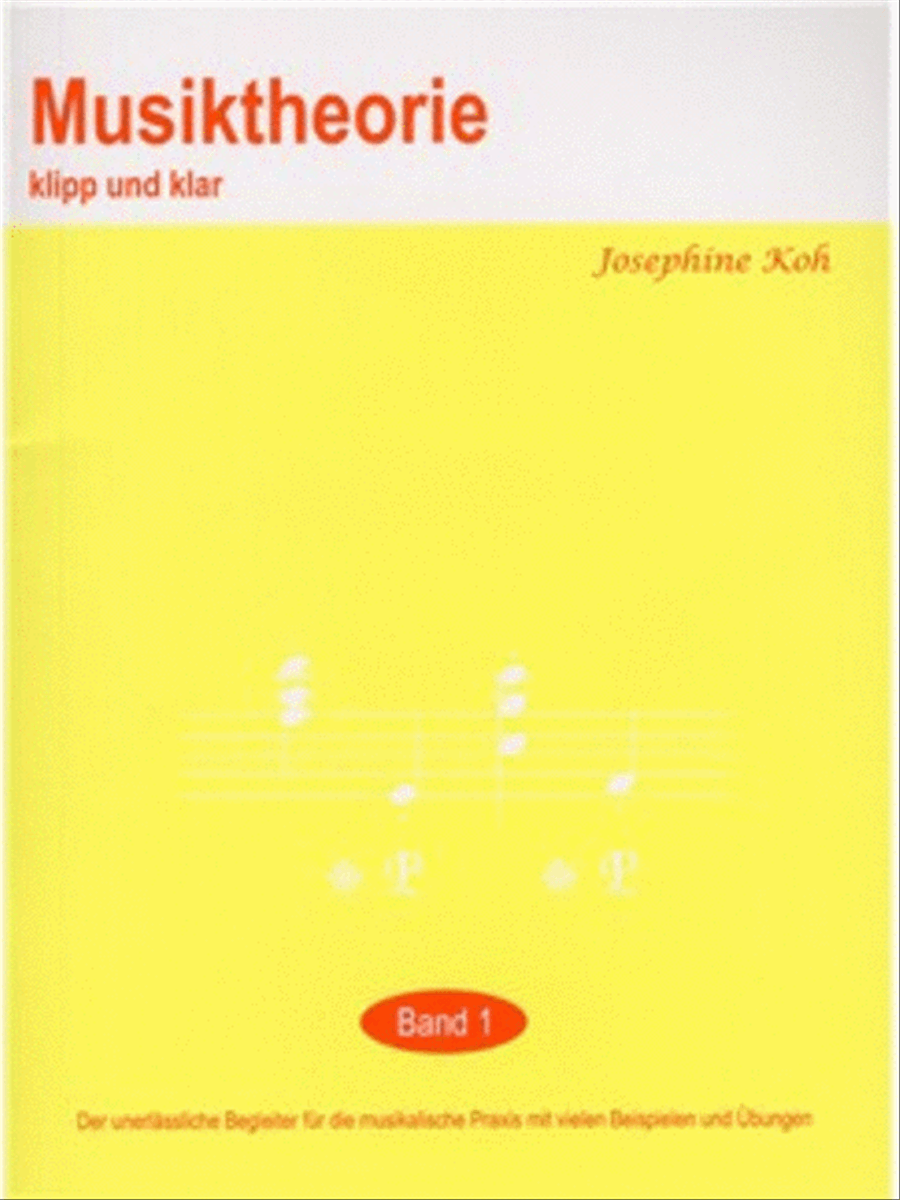 Musiktheorie Klip Und Klar - Band 1 School and Community scores gallery preview page 1