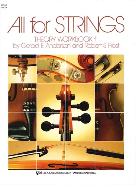 All For Strings Theory Workbook 1-cello