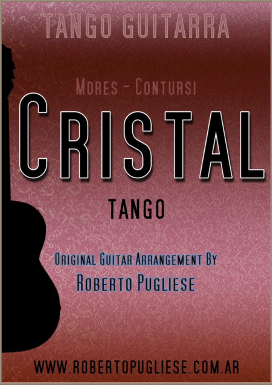 Cristal - Tango (Mores - Contursi) Classical Guitar scores gallery preview page 1