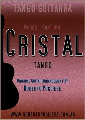 Book cover for Cristal - Tango (Mores - Contursi)