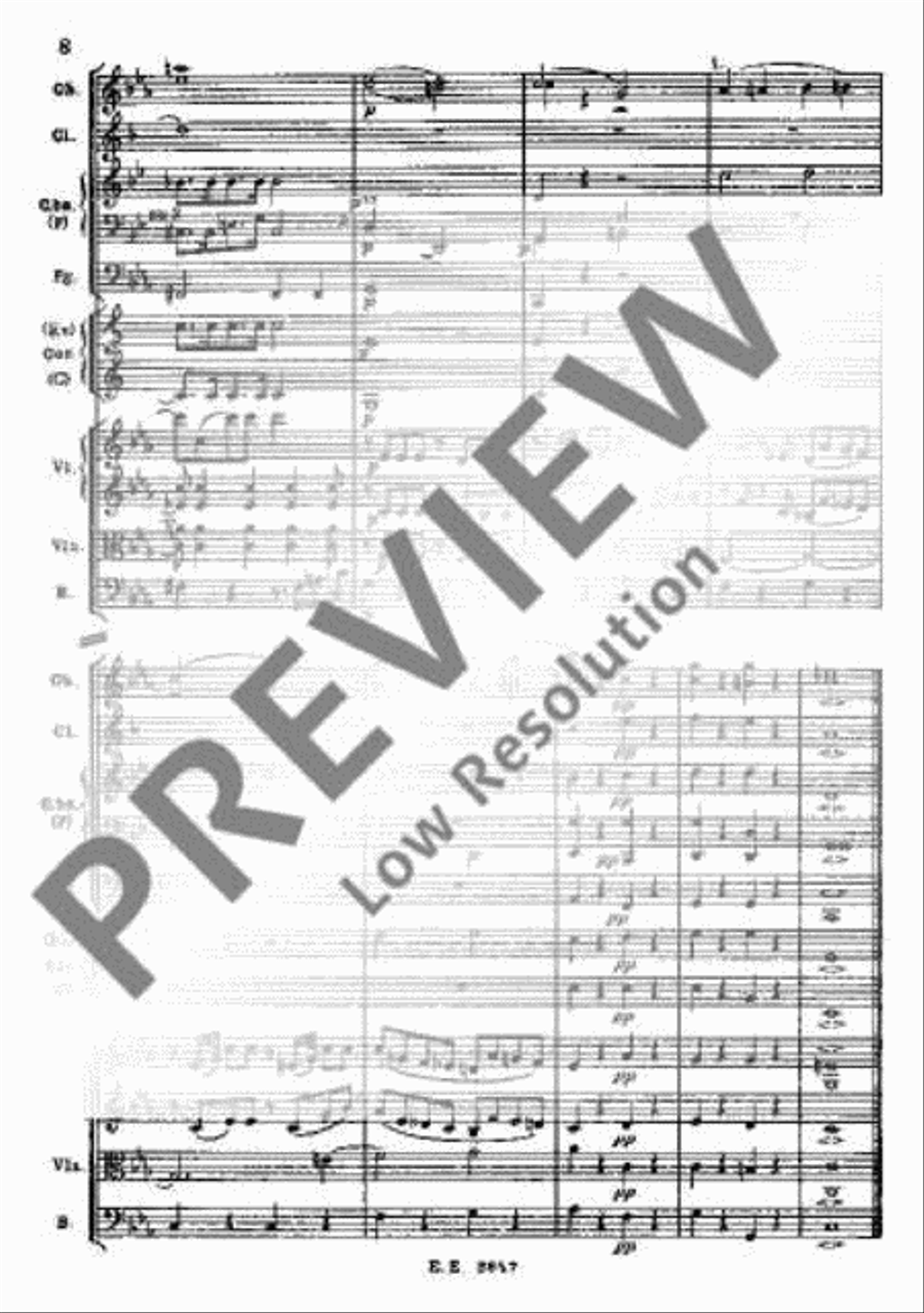 Masonic Funeral Music Orchestra scores gallery preview page 11