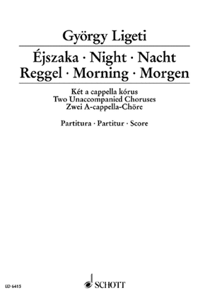 Book cover for Éjszaka · Reggel