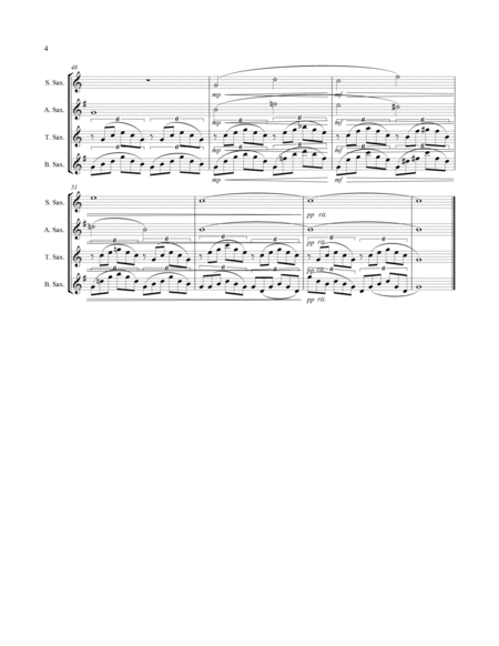 Ave Maria (for Saxophone Quartet SATB or AATB) image number null
