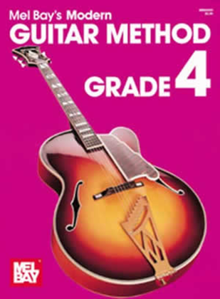Book cover for Mel Bay Modern Guitar Method - Grade 4