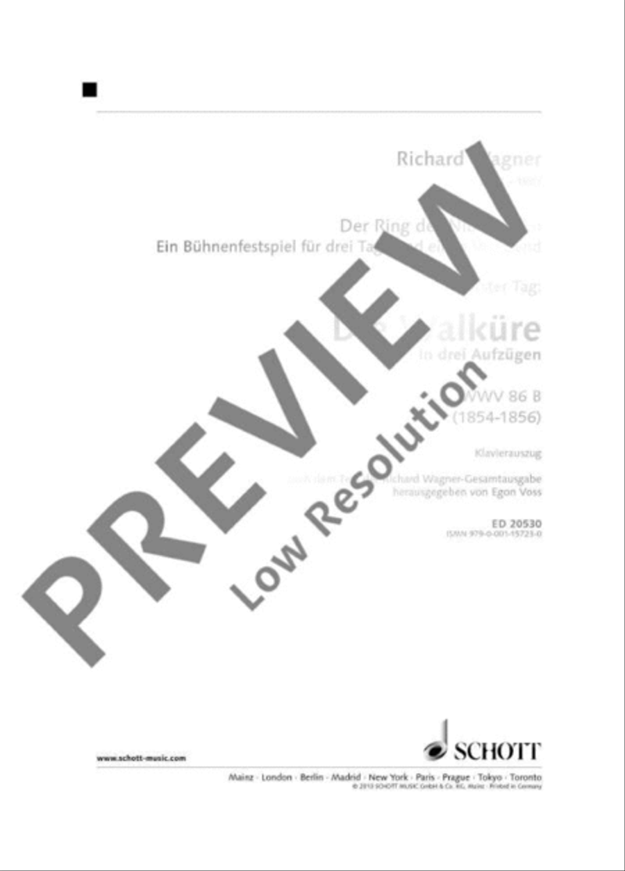 Die Walküre Voice scores gallery preview page 2