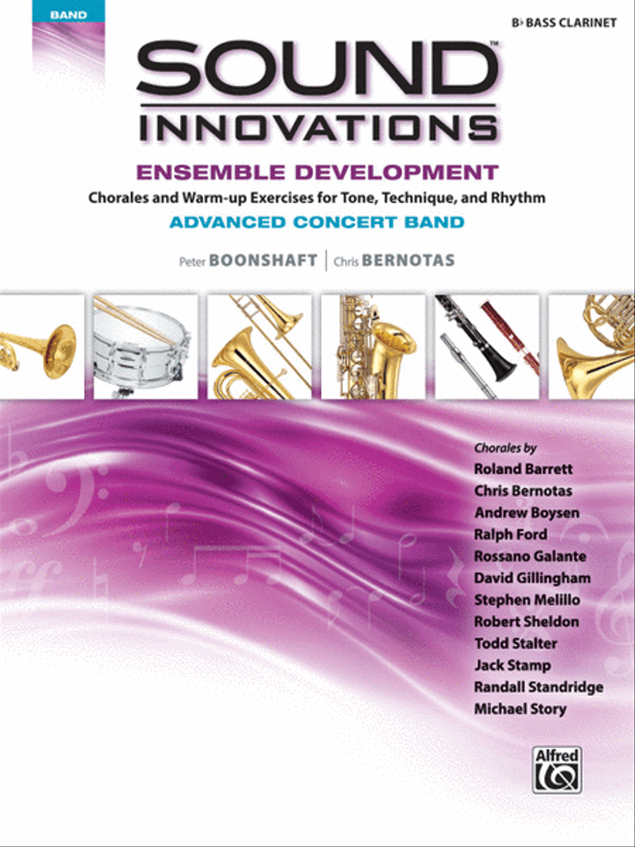 Sound Innovations for Concert Band -- Ensemble Development for Advanced Concert Band Concert Band Methods scores gallery preview page 1