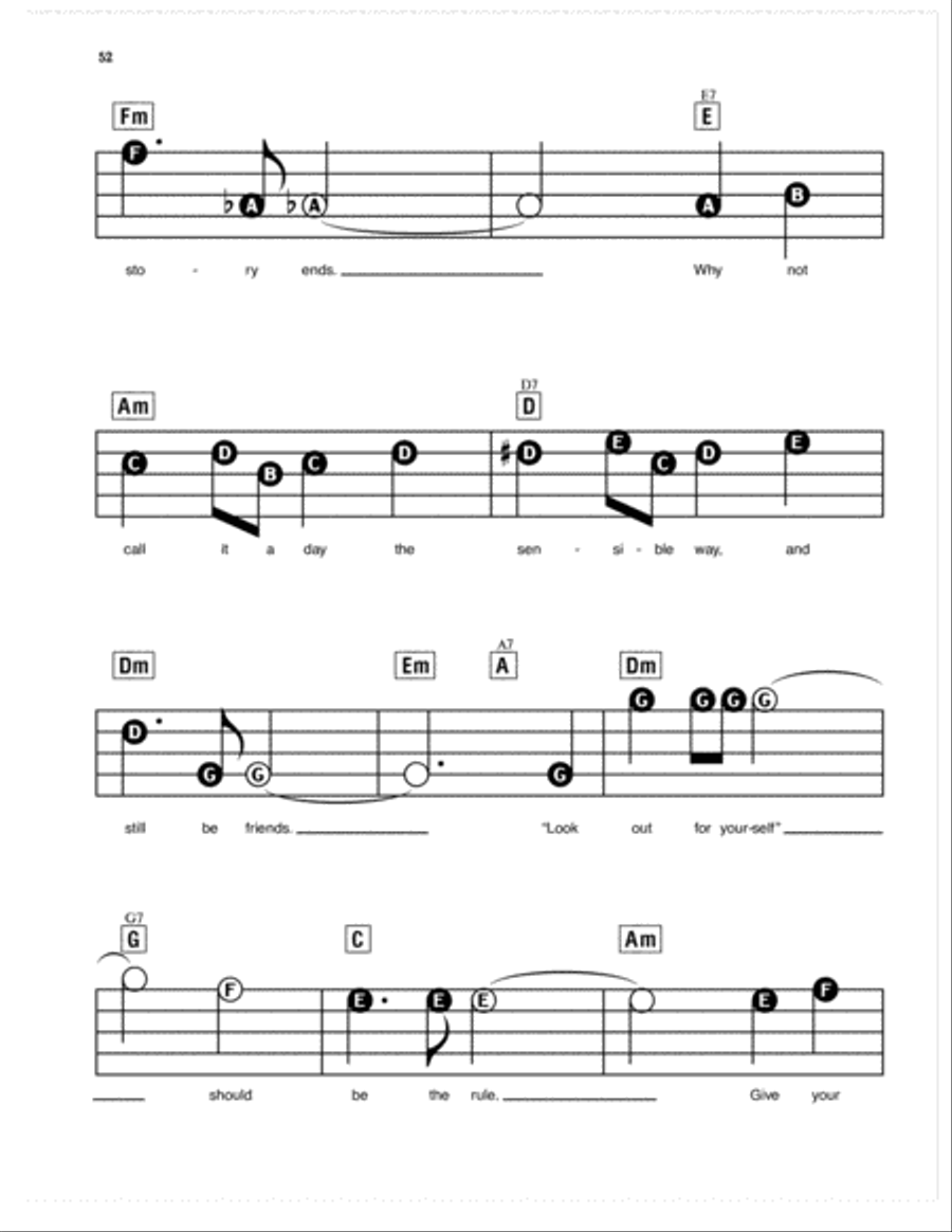Don't Worry 'Bout Me Electronic Keyboard scores gallery preview page 2